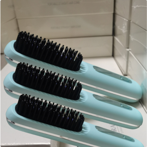 2 In 1 Straight Hair Comb Wireless Hair Straightener