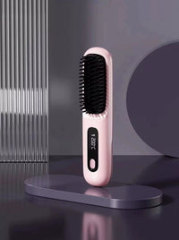 2 In 1 Straight Hair Comb Wireless Hair Straightener
