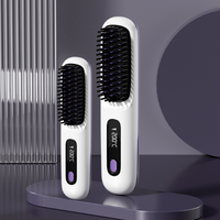 2 In 1 Straight Hair Comb Wireless Hair Straightener