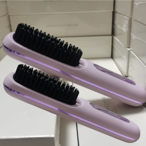 2 In 1 Straight Hair Comb Wireless Hair Straightener
