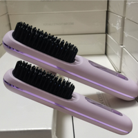 2 In 1 Straight Hair Comb Wireless Hair Straightener