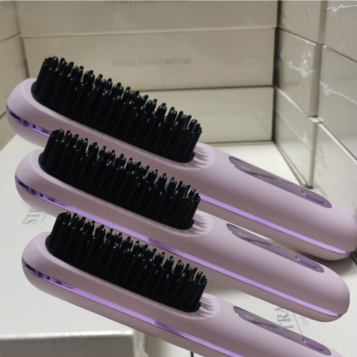 2 In 1 Straight Hair Comb Wireless Hair Straightener
