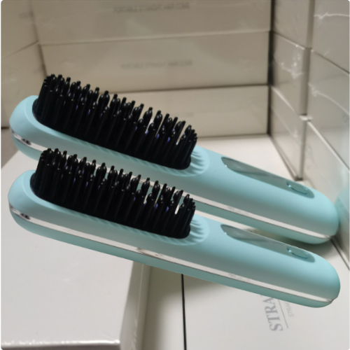 2 In 1 Straight Hair Comb Wireless Hair Straightener