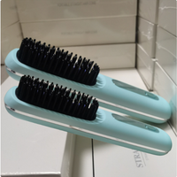 2 In 1 Straight Hair Comb Wireless Hair Straightener