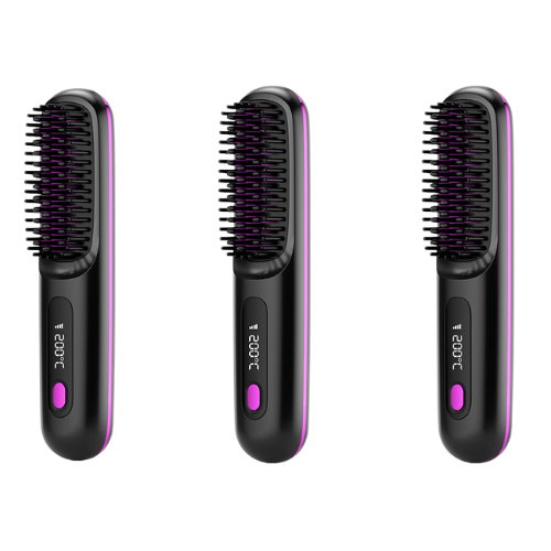 2 In 1 Straight Hair Comb Wireless Hair Straightener